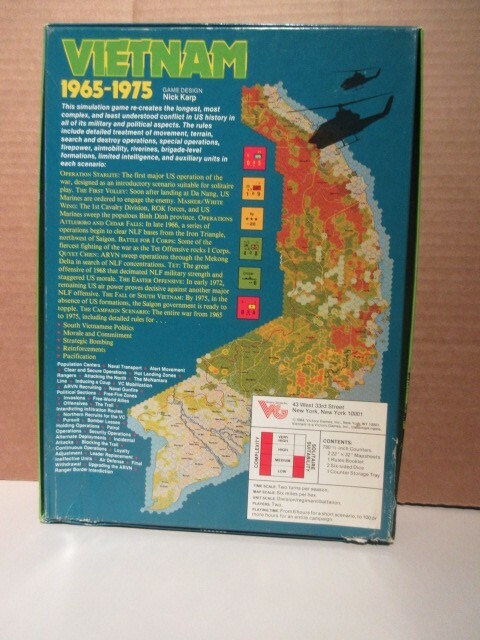 Victory Games Inc. Vietnam 1965-1975