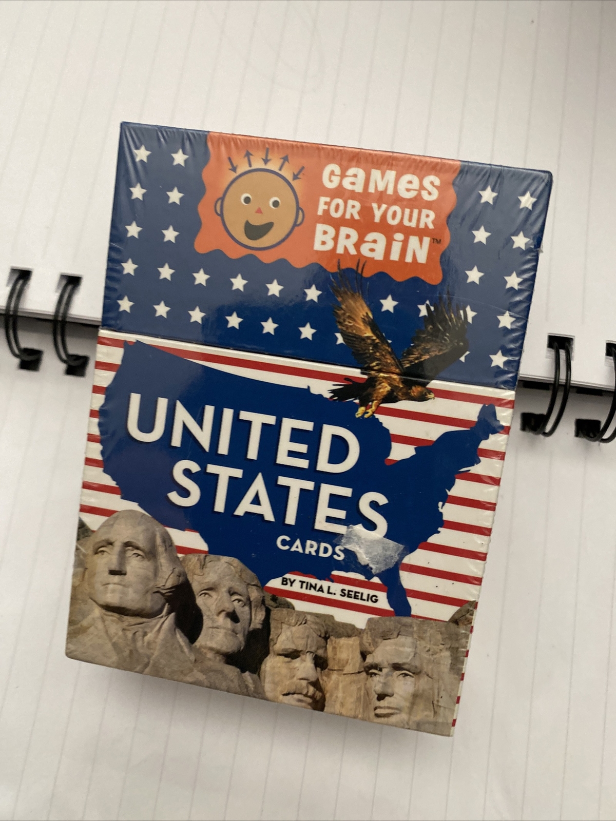 Games For Your Brain United States Card Game Crazy 8’s/War/Gin Rummy/Solitaire..