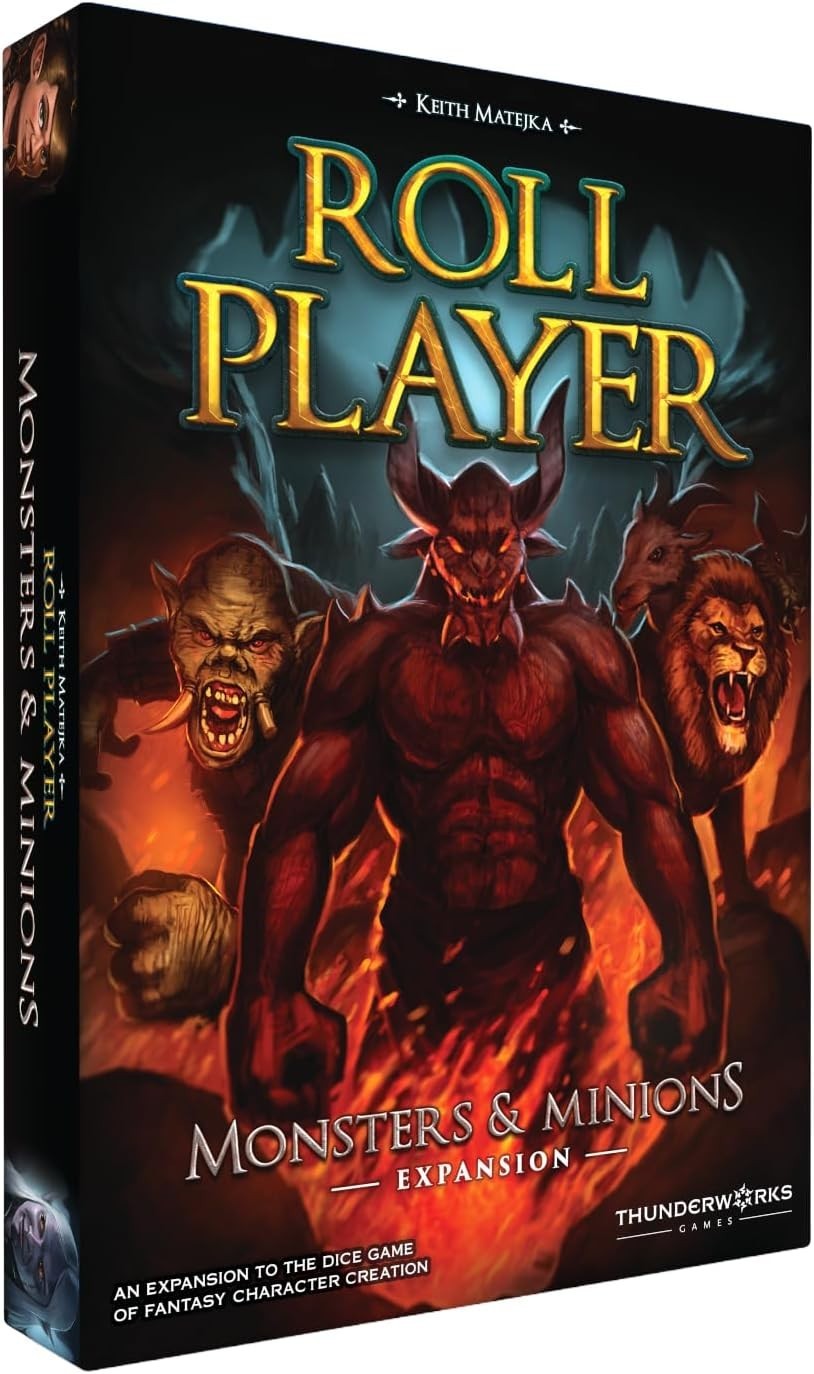 Monsters Minions Expansion for Roll Player – Strategic Fantasy Adventure