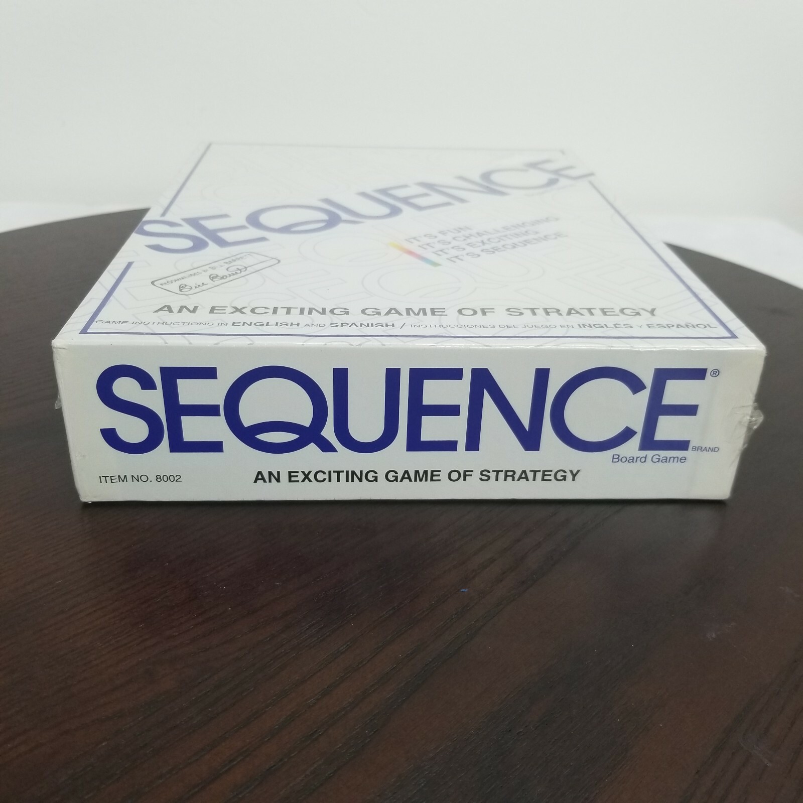 Vintage Sequence Board Game 2 To 12 Players Factory Sealed Family Party 1995