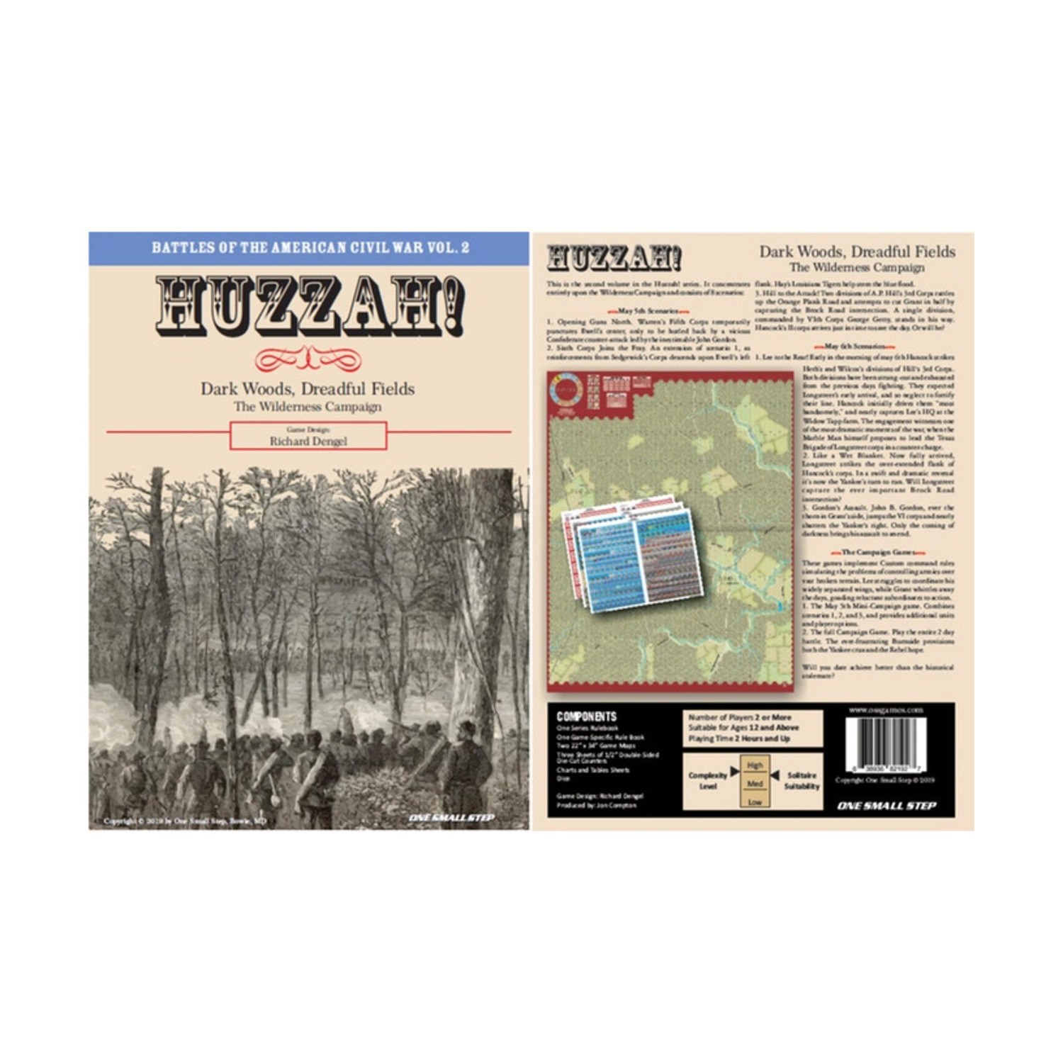 One Small Step Wargame Huzzah! #2 – Dark Woods, Dreadful Fields Box Fair/NM