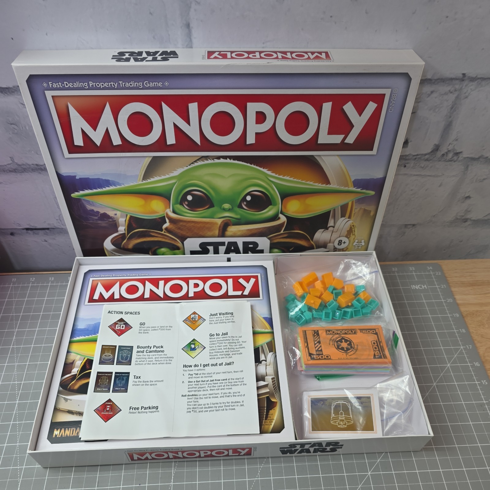 Monopoly Star Wars • The Mandalorian • Baby Yoda • Grogu •