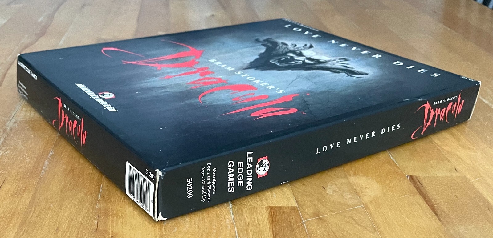 BRAM STOKER’S DRACULA BOARD GAME – COMPLETE & UNPUNCHED – LEADING EDGE GAMES