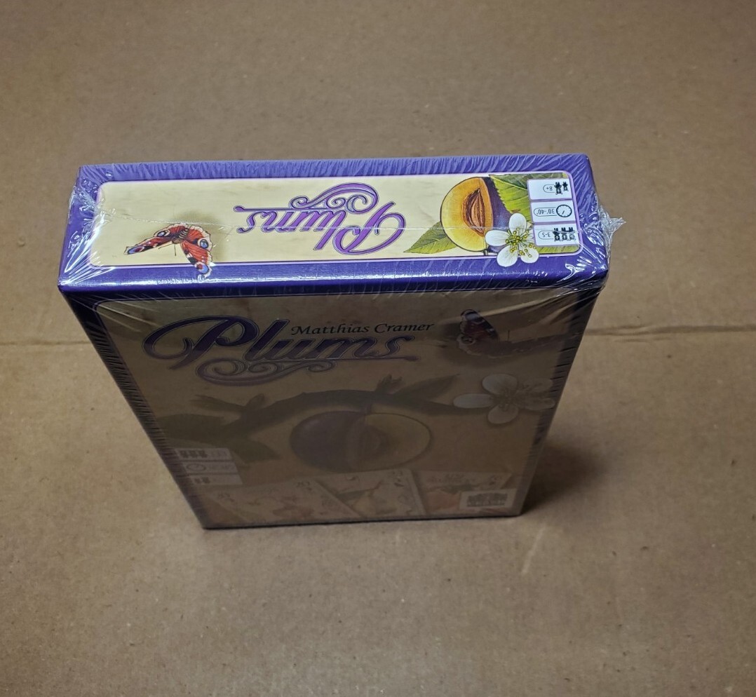 Matthias Cramer Plums Card Game NEW And Sealed 2016 Made By CrashOfGames