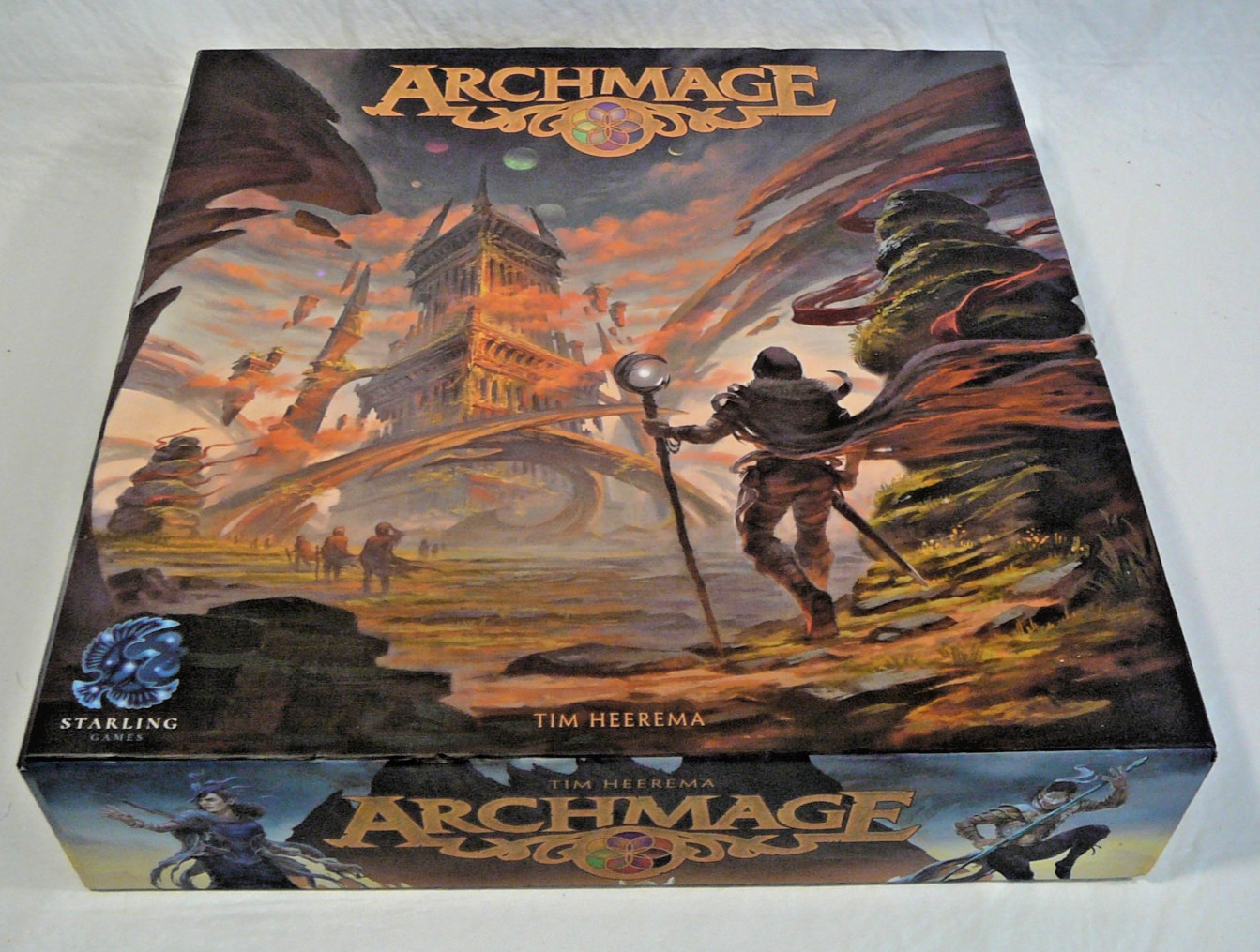 Archmage Starling 2017 Magic Board Game Tim Hakeema Strategy Used For Parts