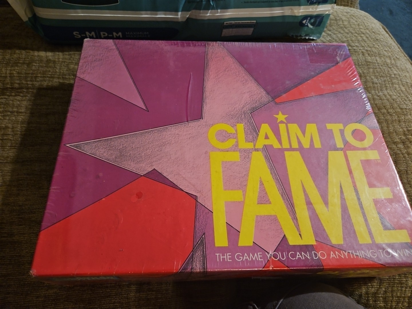 Claim To fame game parker brothers Family Fun Board Game 90s Classic Games Vtg