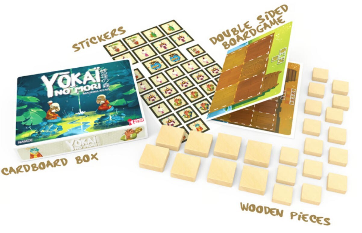 LOT OF FOUR (4) – SENSEI – SIAM – YOKAI – YUTAKA – Board Game – BRAND NEW