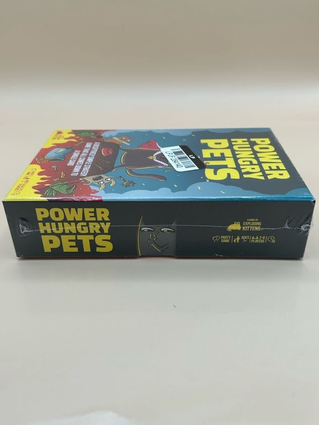 Power Hungry Pets Card Game – Ages 7+, 2-4 6 Players – New Sealed In Package