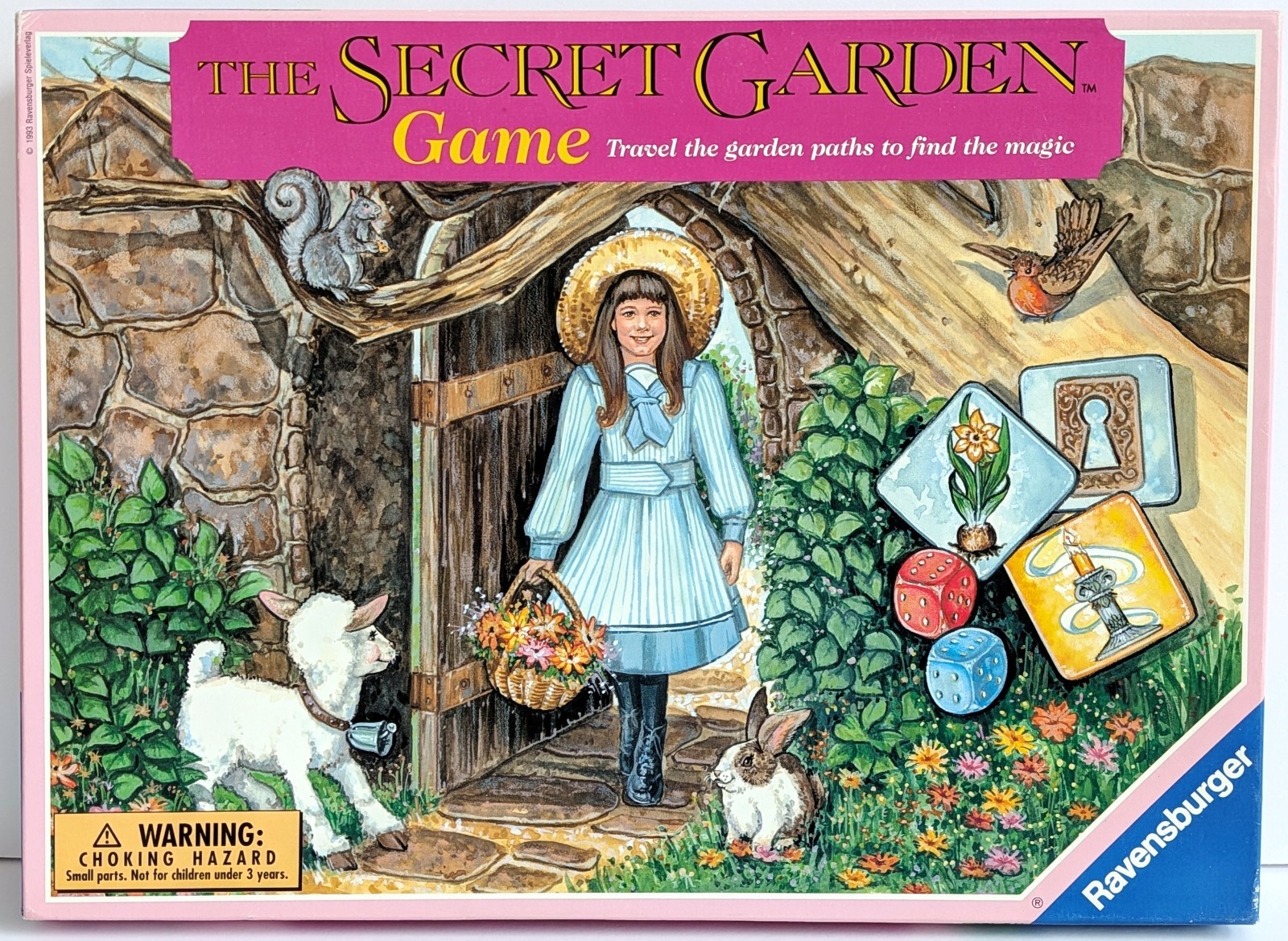 The Secret Garden Game by Ravensburger 2-6 Players Children Ages 5-12 Complete