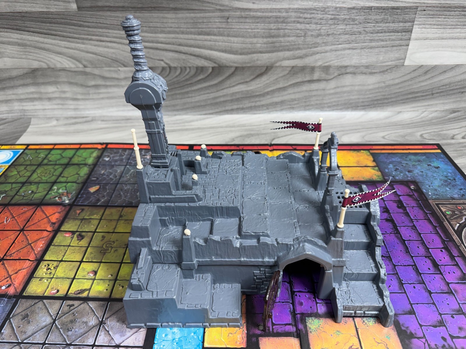 DARK WORLD FANTASY ADVENTURE BOARD GAME 1992 MATTEL INCOMPLETE AS IS
