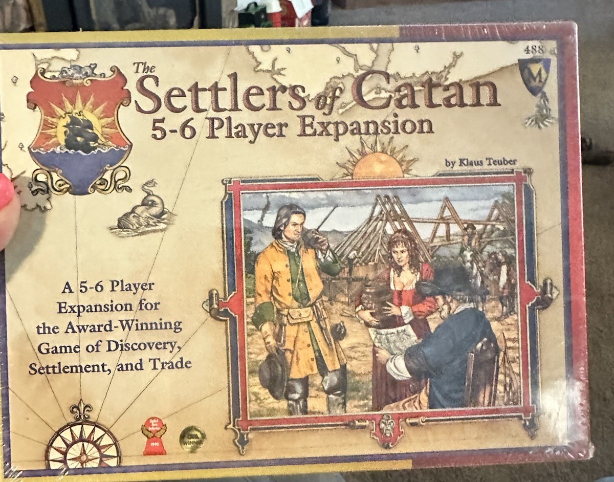 THE SETTLERS OF CATAN 5-6 Player Expansion 1999 #488 Mayfair Games NEW Sealed