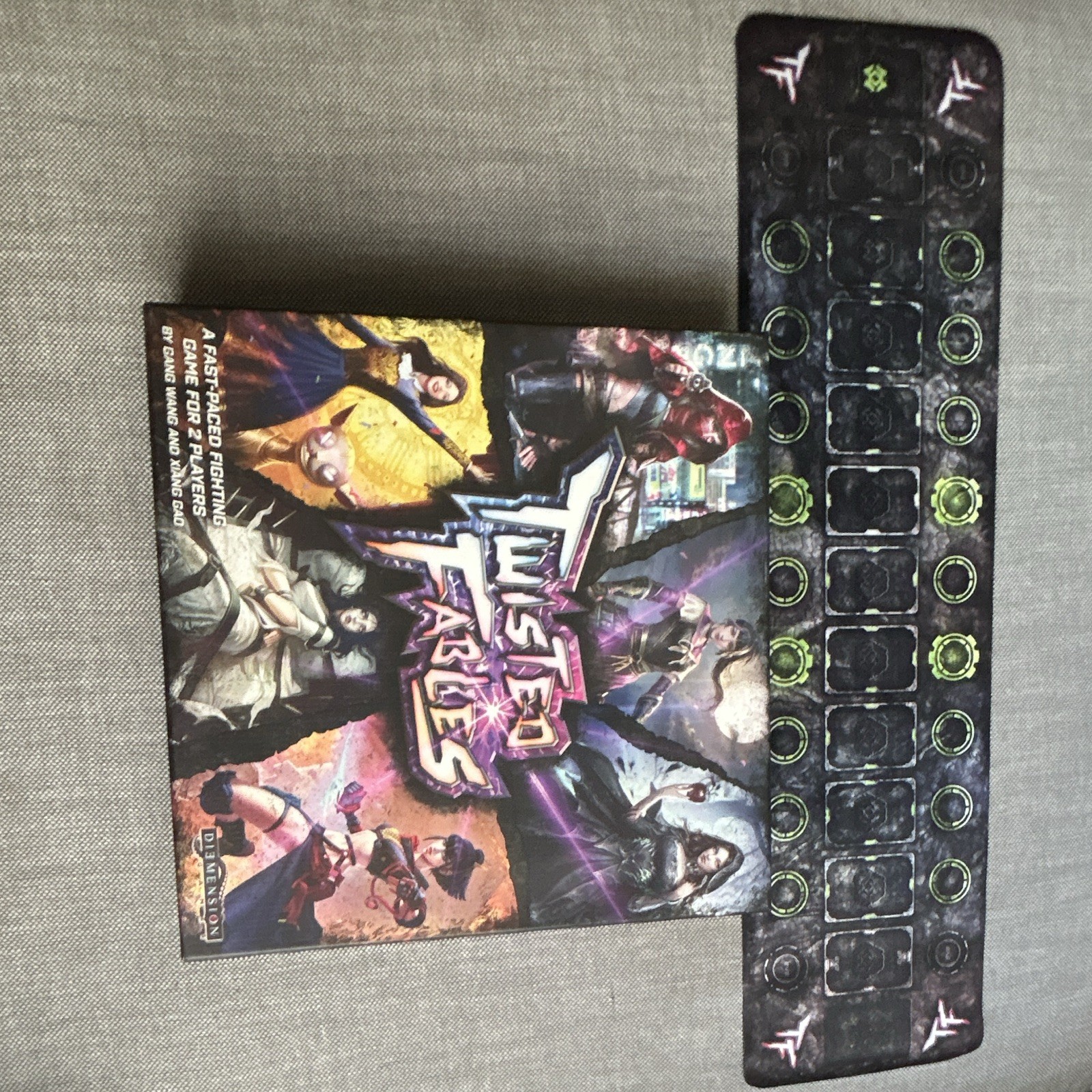 Plaid Hat Games Twisted Fables Sci-Fi Board Game with playmat!