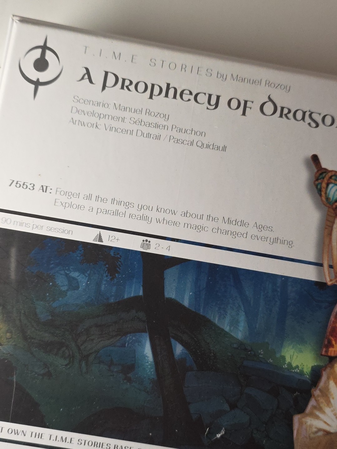 Brand New Sealed TIME Stories A Prophecy of Dragons Board Game Expansion Fantasy