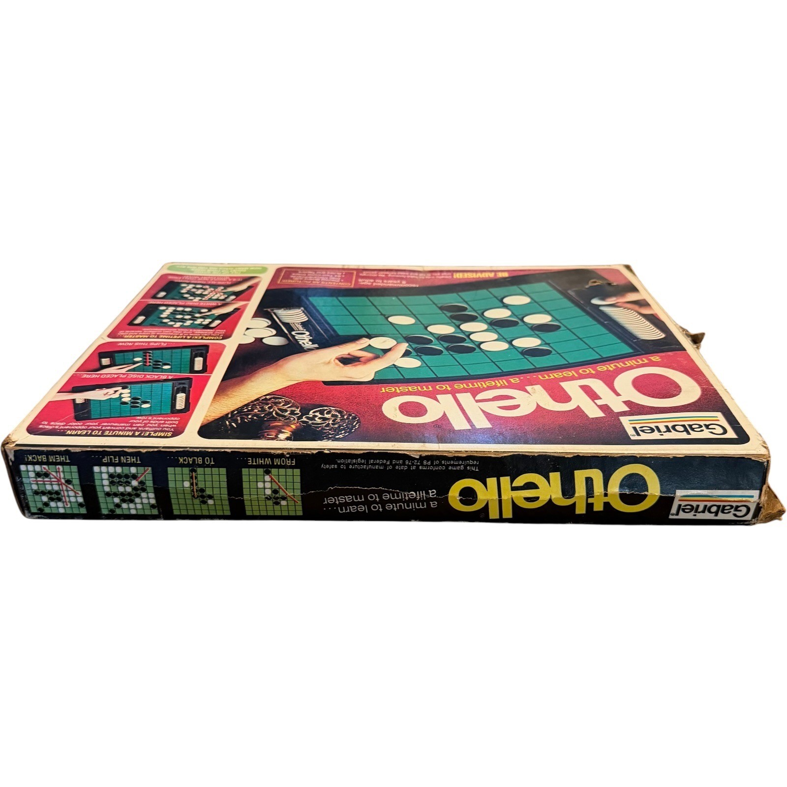 Gabriel Othello Board Game Vintage 1970s Strategy Game No 76390 Complete Boxed
