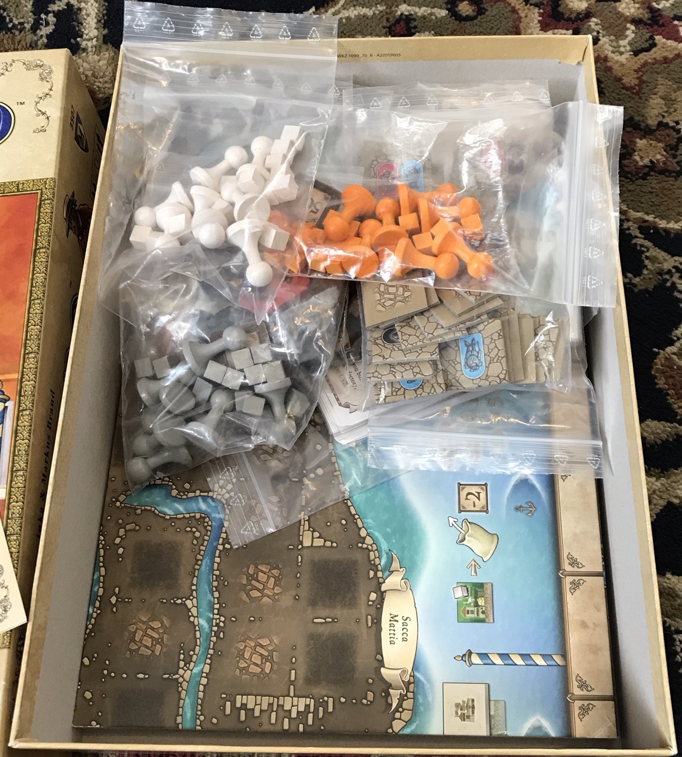Murano Board Game by Inks & Markus Brand 2014 Lookout Games, New IN OPEN BOX