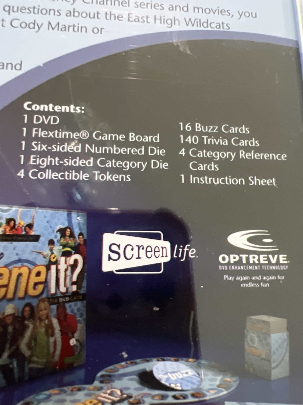 Optreve Disney Channel Scene It? DVD Game Trivia 2+ Players Factory Sealed