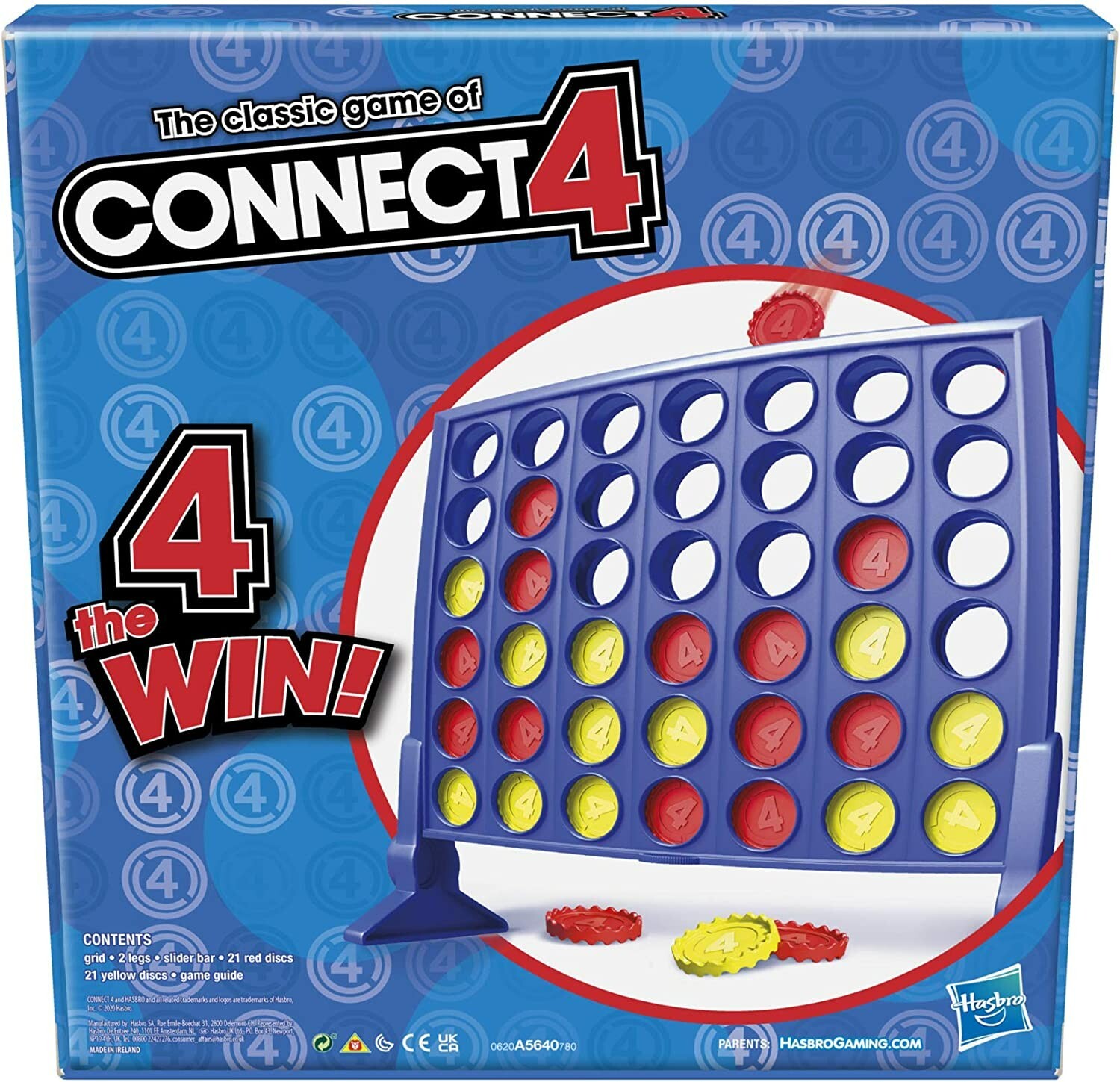 The Classic Game of Connect 4, Game for 2 Players, for Kids Ages 6+ Board Game