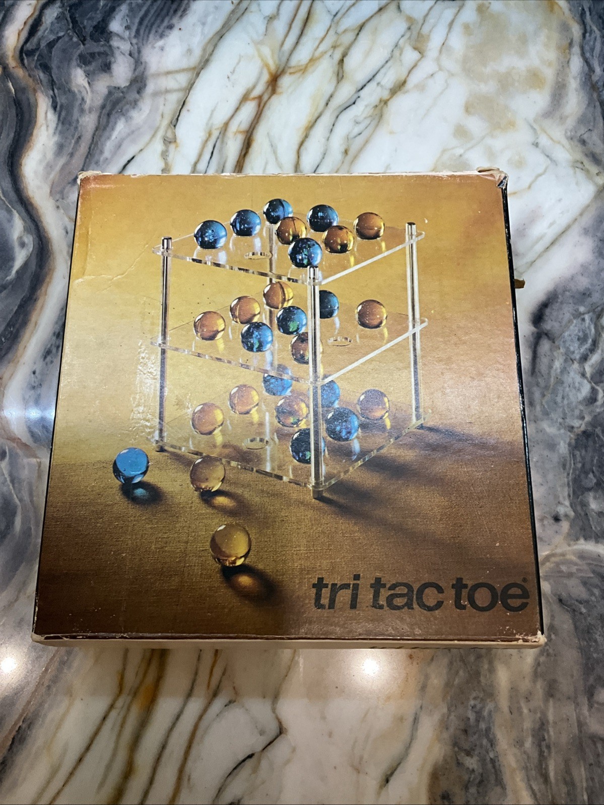 Tri Tac Toe Game 1971 Complete ThreeDimensions ie Levels & Instructions VerYRare