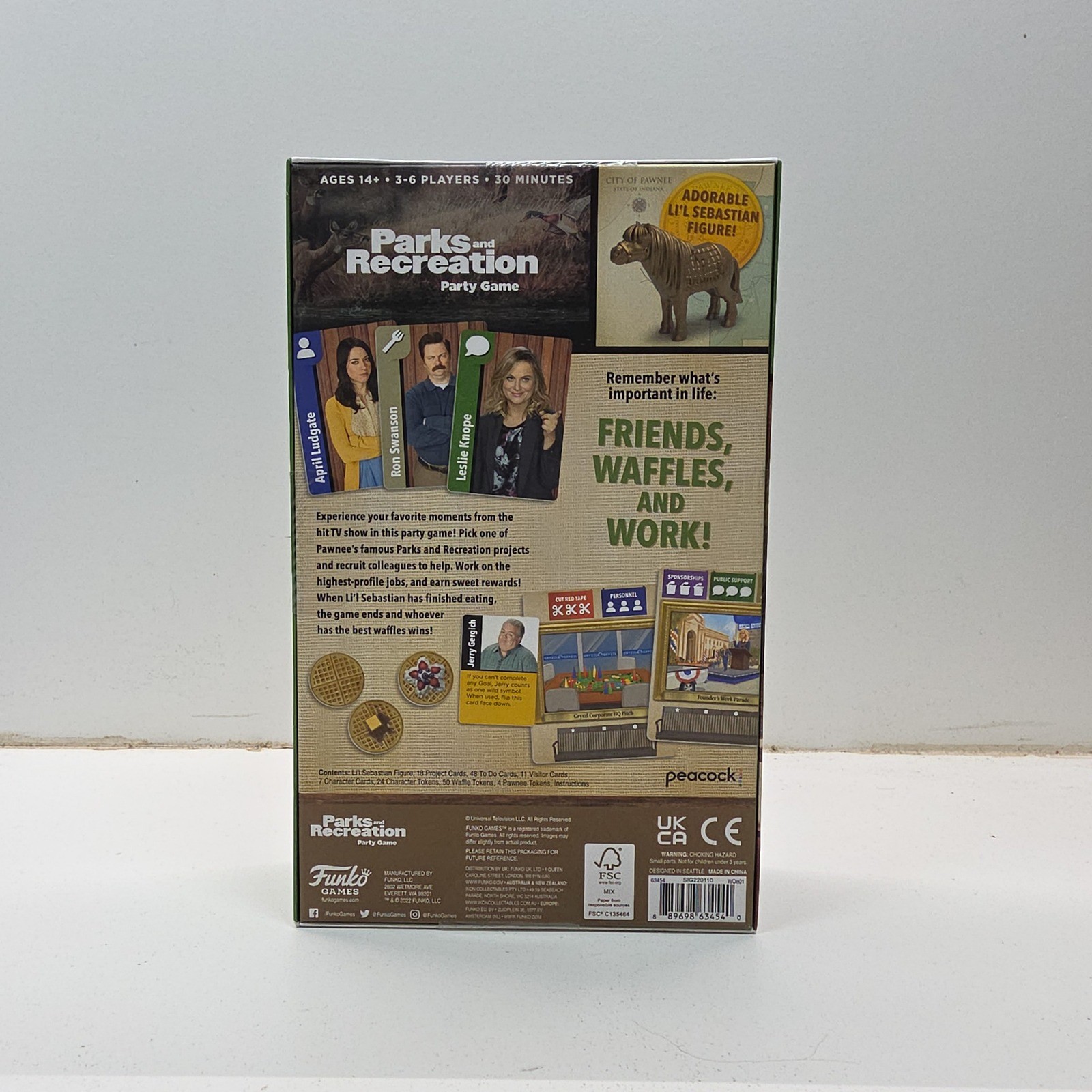 Parks and Recreation Party Game Funko Games Ages 14+ 3-6 Players