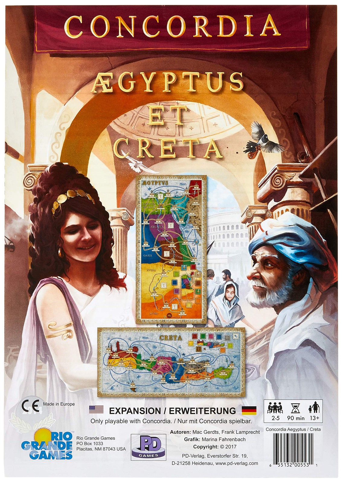 Concordia: Aegyptus / Creta – Rio Grande Games