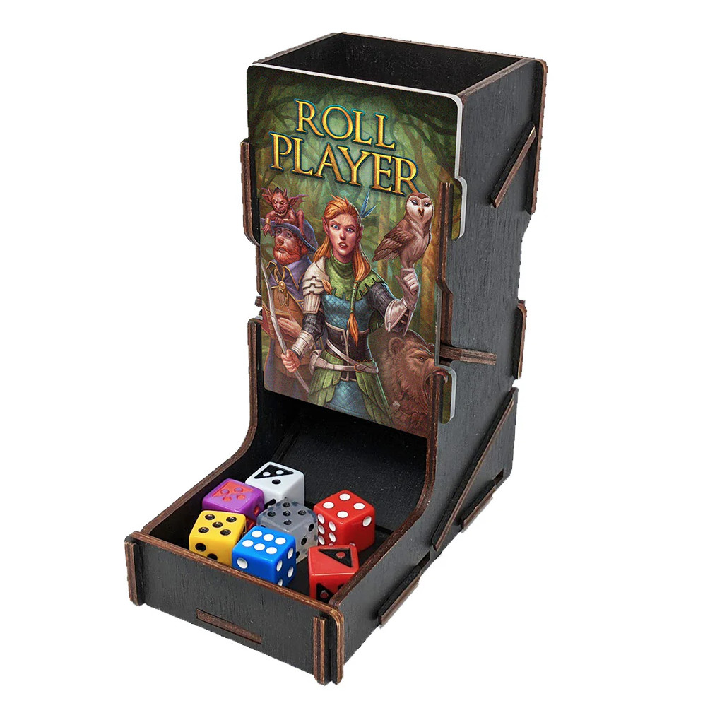 Roll Player Wooden Dice Tower Upgrade Promo New Thunderworks Games