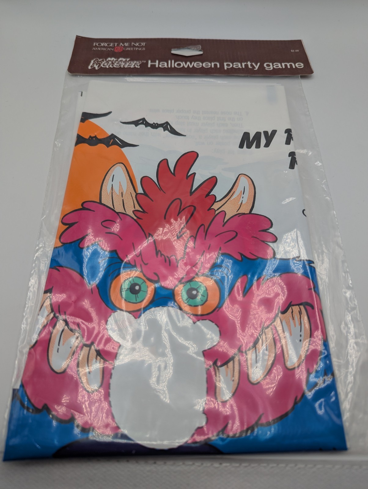 Vintage 1980’s NEW MY PET MONSTER HALLOWEEN PARTY GAME! Horror Collect Play READ