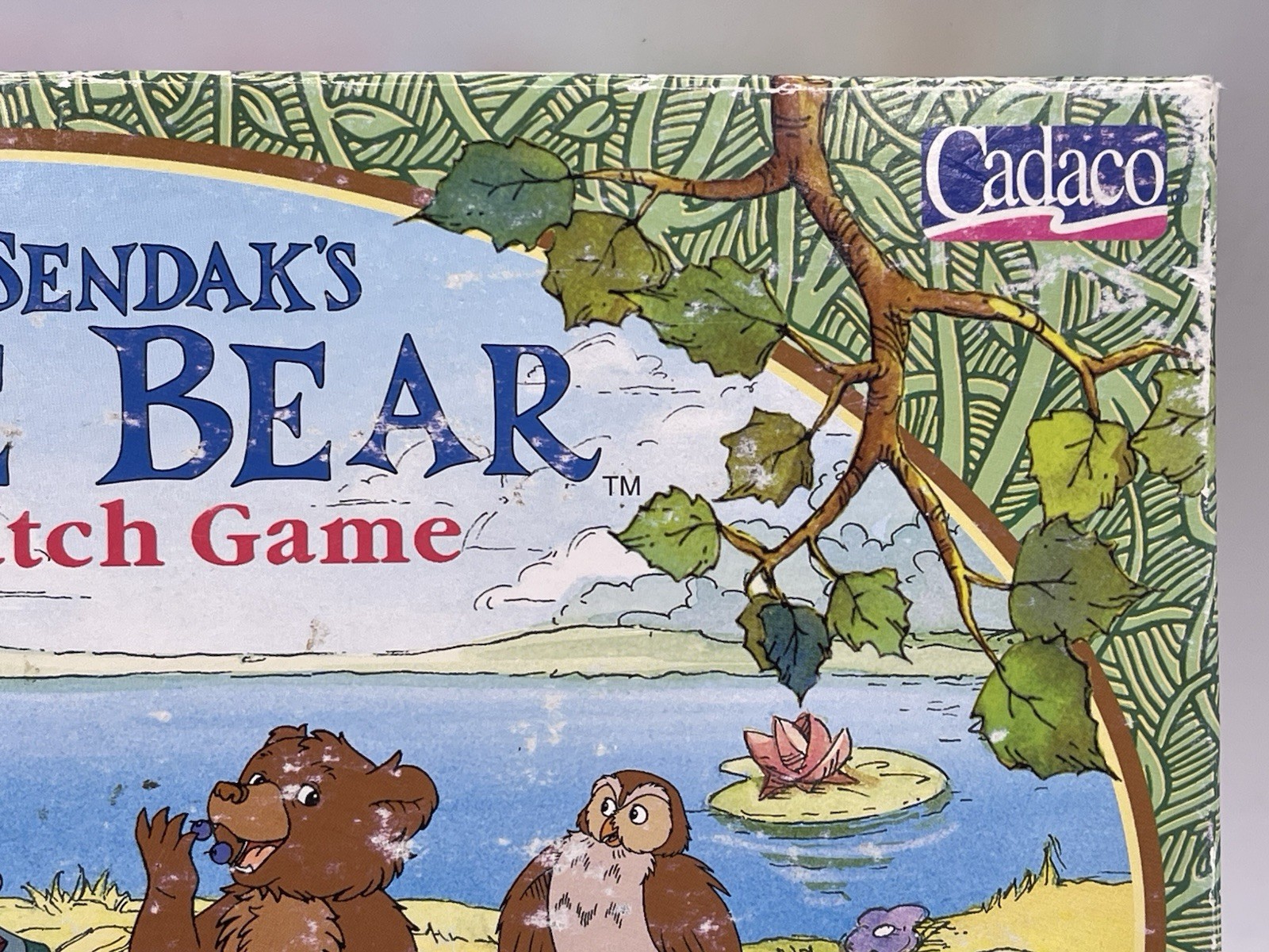 Maurice Sendak Little Bear Cadaco Make a Match Pre-School Game Complete Vtg 1999