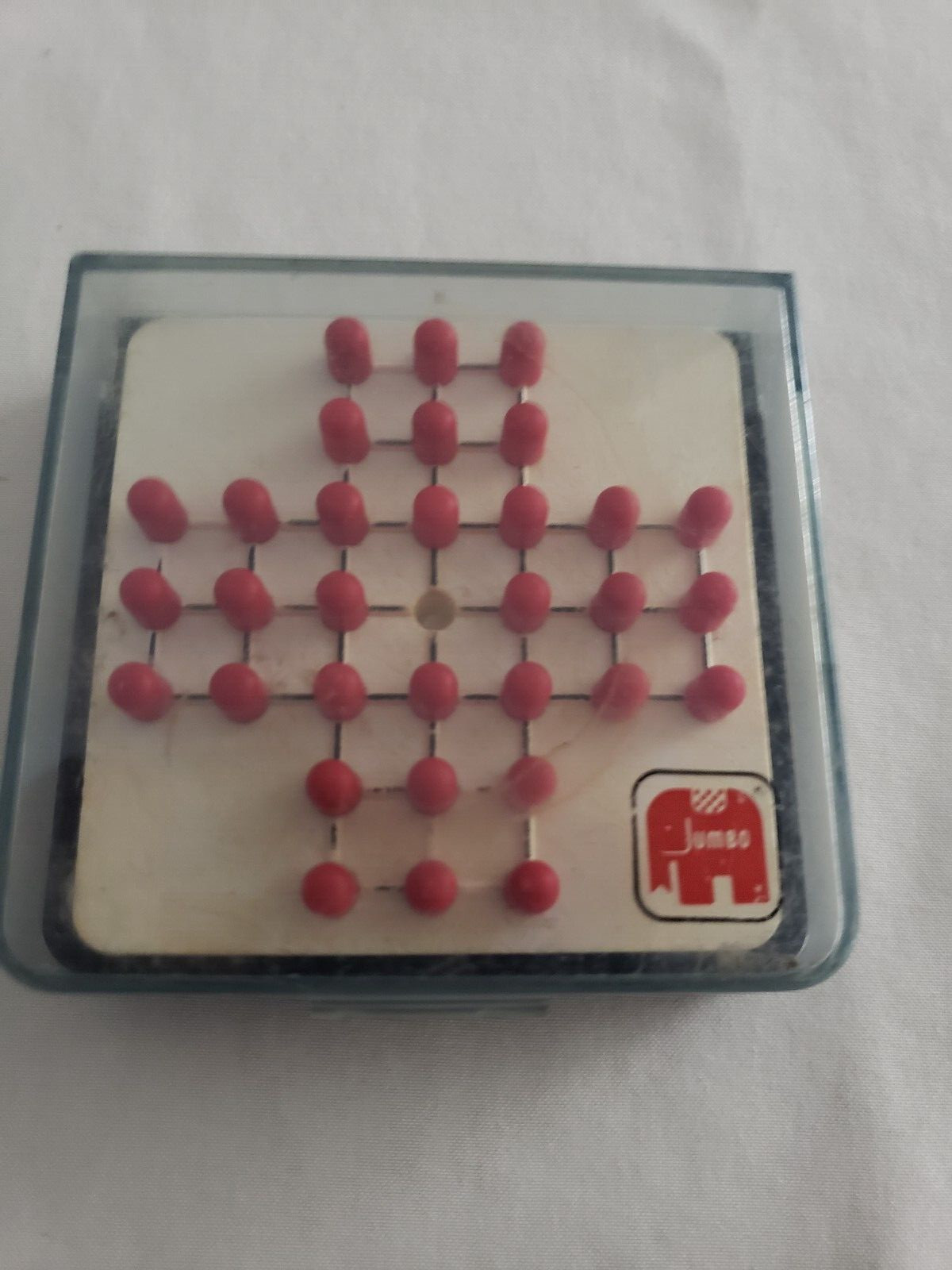 Vtg 1983 JUMBO Mini Play Solitaire Game Made In Germany
