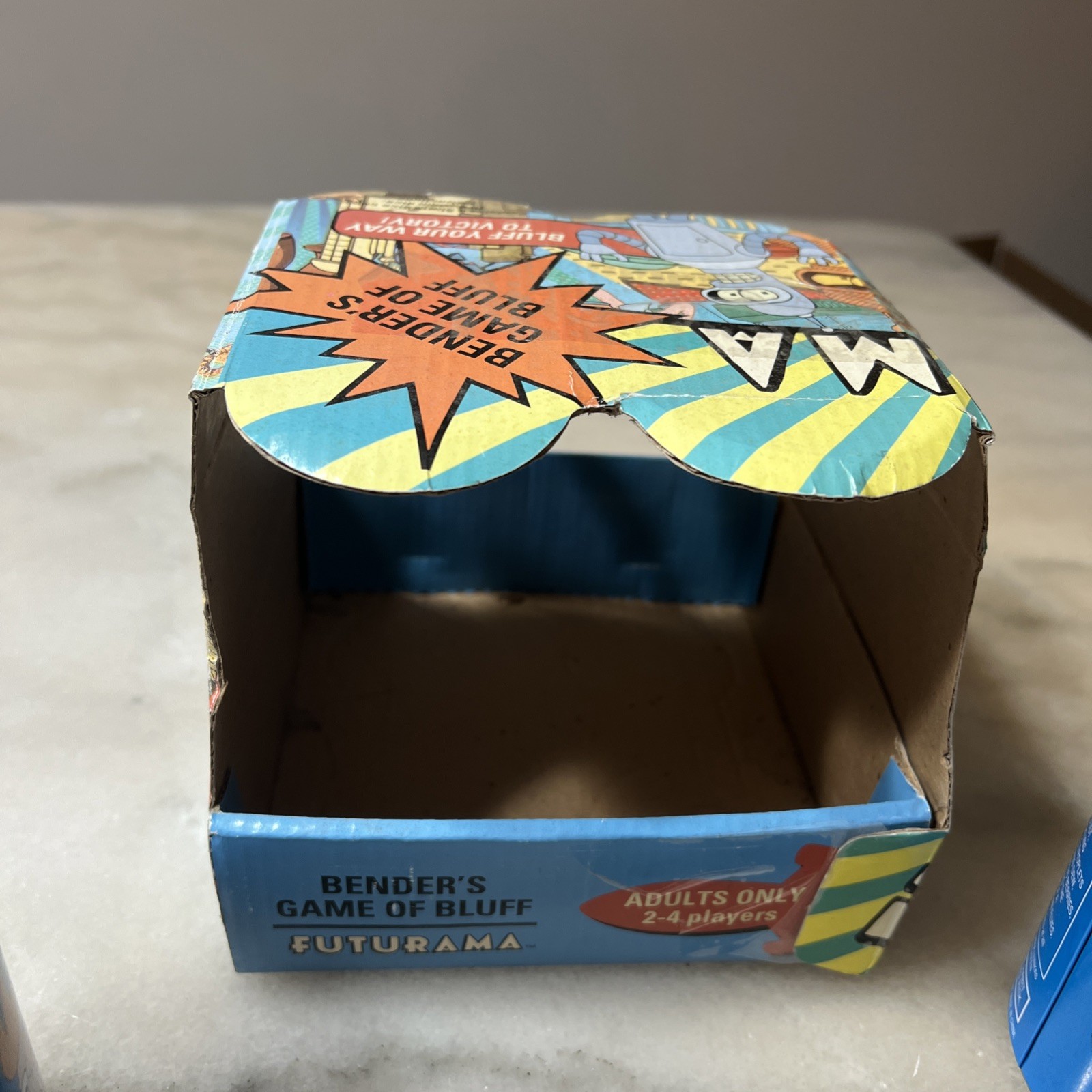 Bender’s Game Of Bluff Futurama Themed Liar’s Dice Collectable Metal Slurm Cans