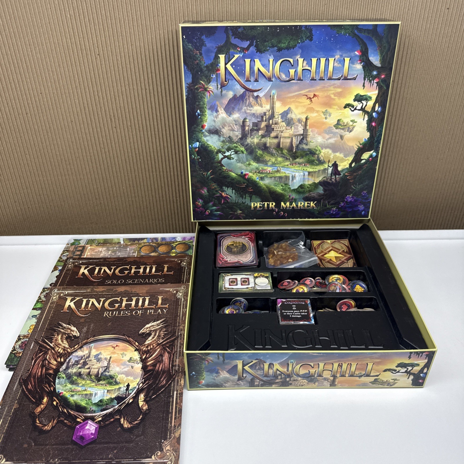 Kinghill Board Game by Peter Marek