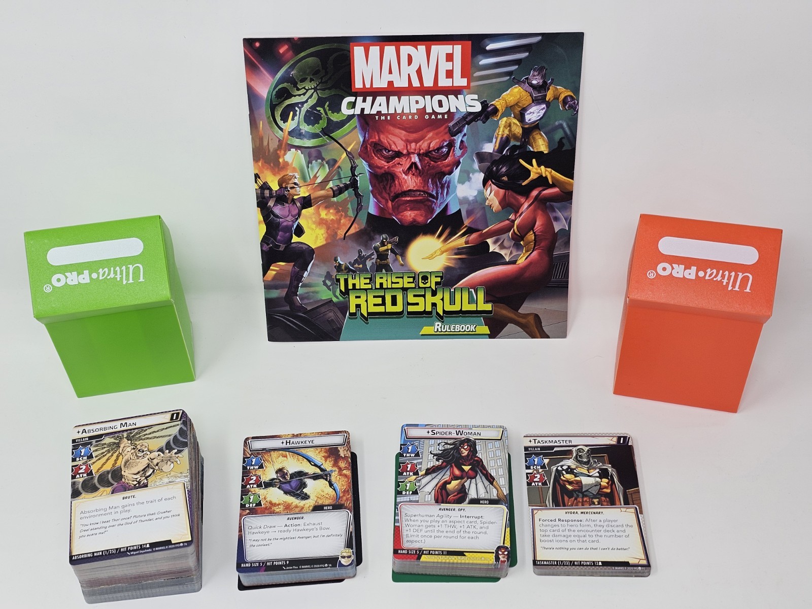 Marvel Champions LCG – The Rise Of Red Skull Expansion – Lightly Used