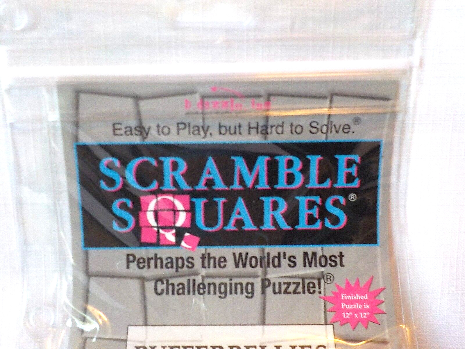 PUFFERBELLIES Scramble Squares Puzzle Trains Railroad Crossings by B. Dazzle LN