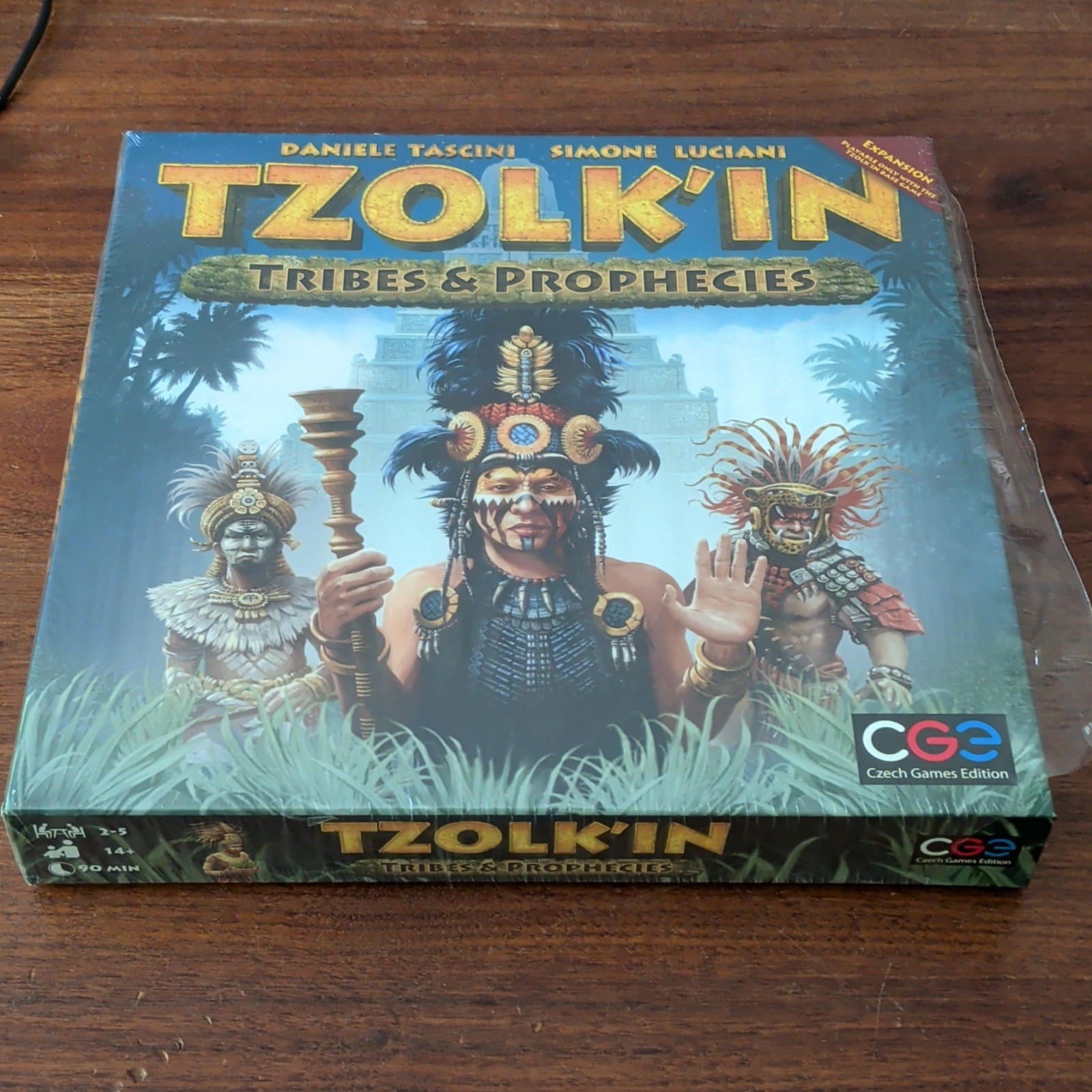 Czech Games Edition Tzolk’in Tribes & Prophecies Expansion Board Game 2-5 14+