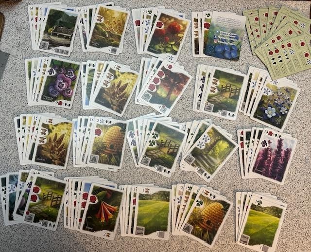 Flourish COMPLETE OPEN BOX board game by Starling Games
