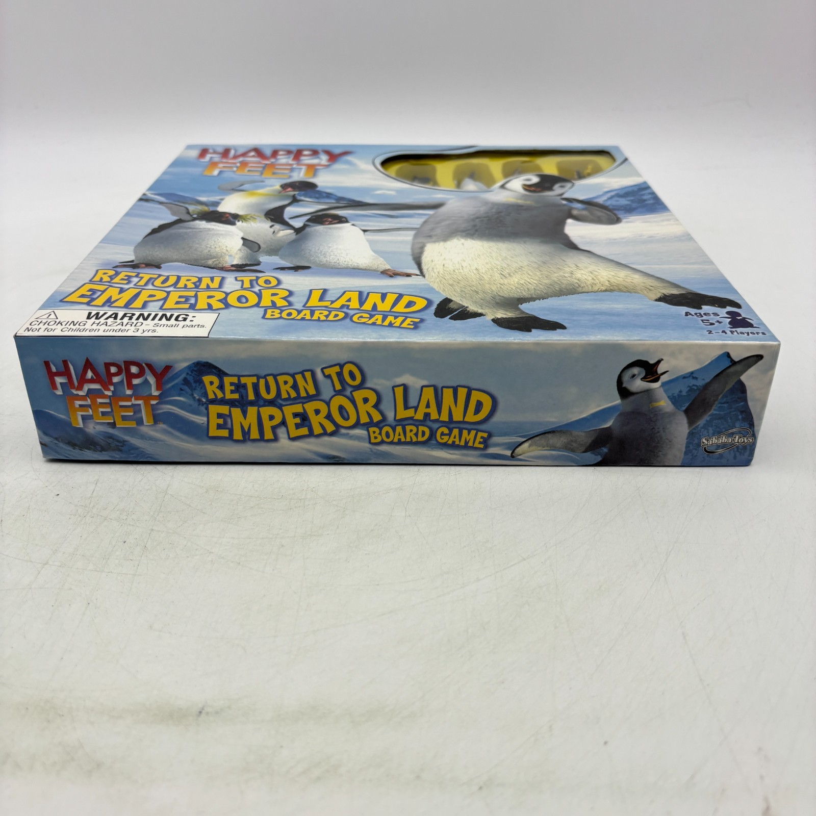 Happy Feet Return To Emperor Land Board Game COMPLETE Sababa Toys 2006 Kids WB