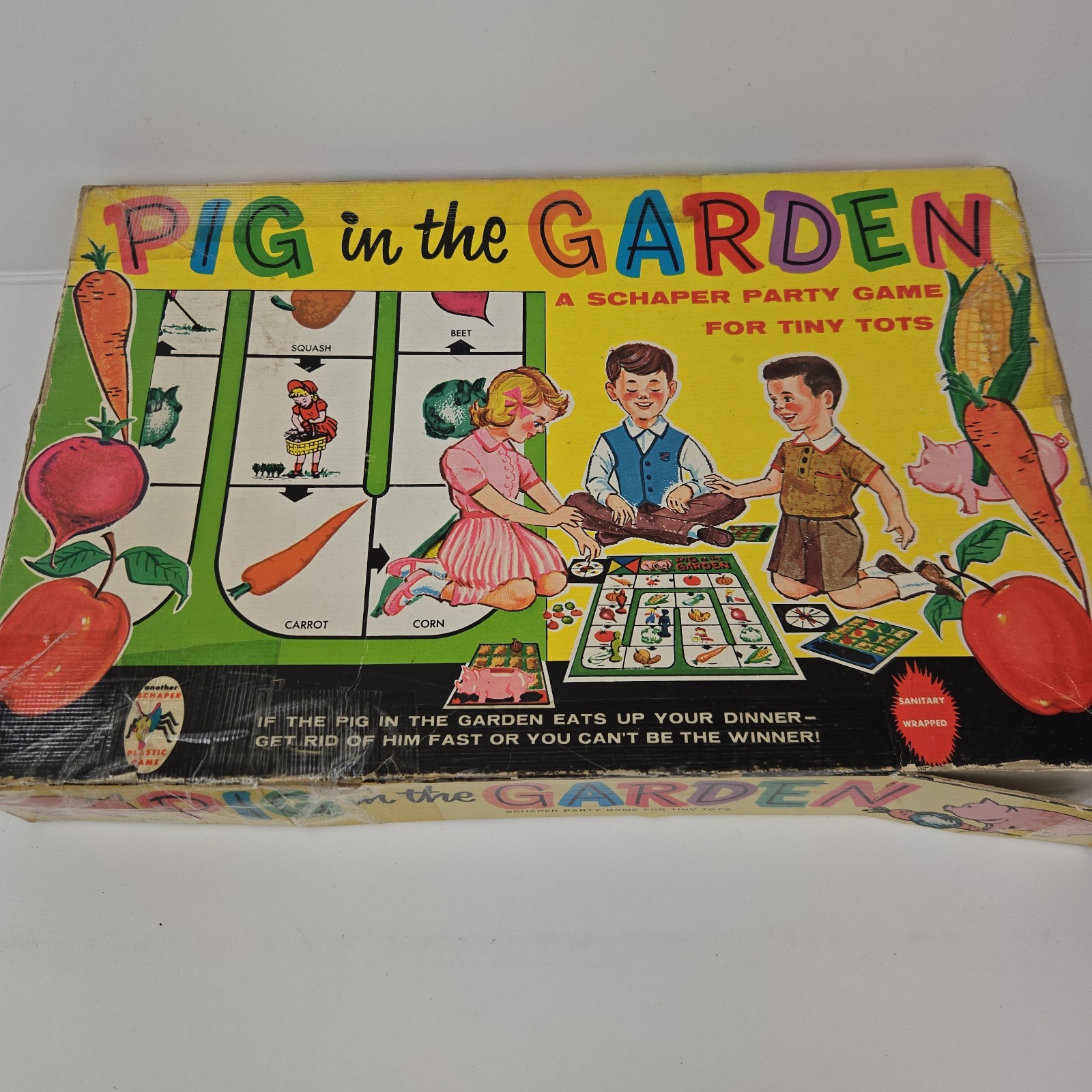Pig in the Garden – Schaper Party Game for Tiny Tots – Incomplete