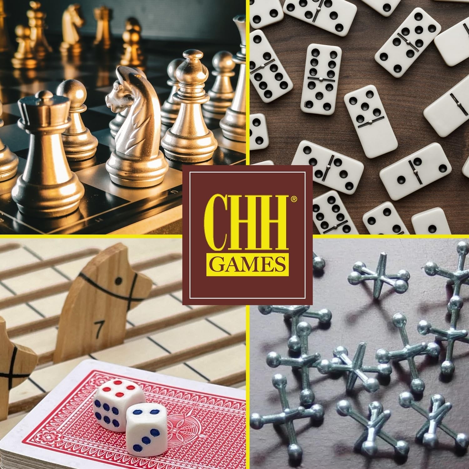 CHH The Racing Horse Game – Classic Family Board Game – Quality Construction …