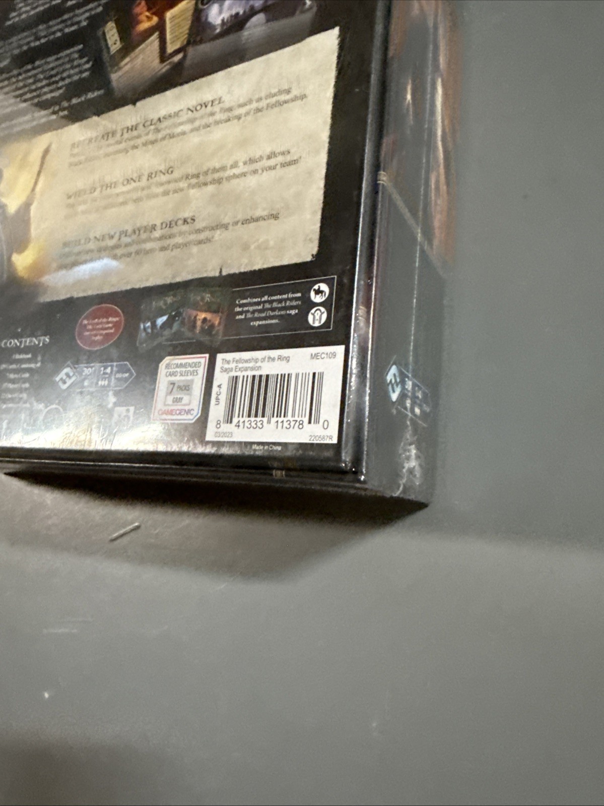 Lord of the Rings LCG Fellowship of the Ring Saga Expansion NEW Sealed FFG RARE