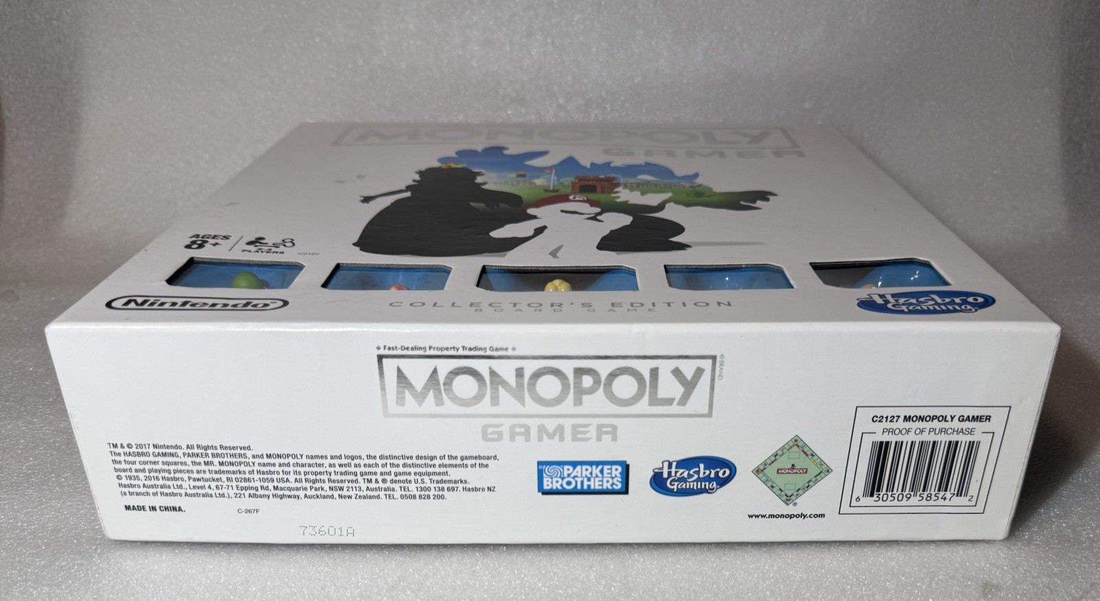 Mario Bros Nintendo Monopoly Gamer Collector’s Edition Board Game Toad Included