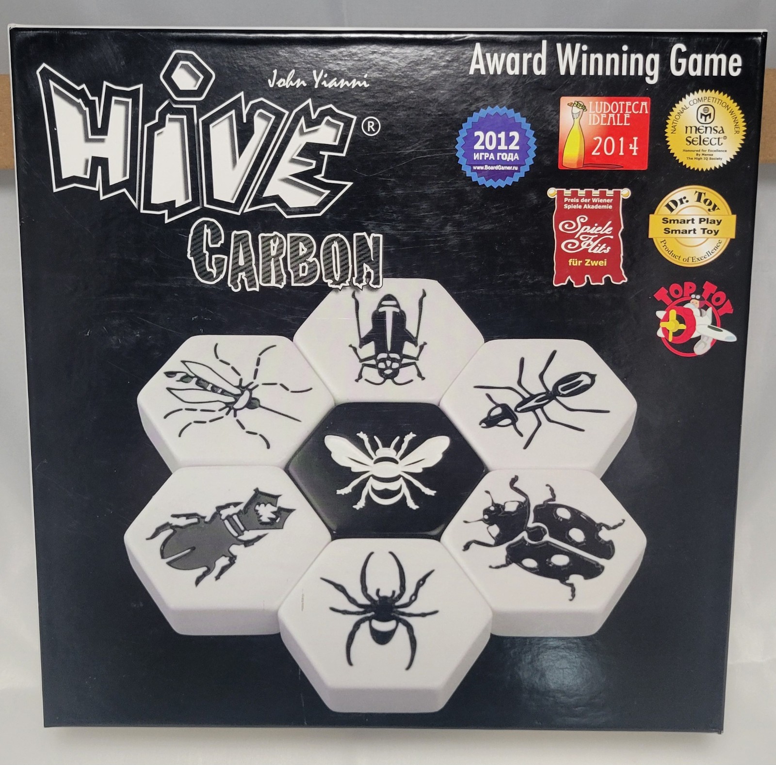 Hive Carbon Game 2015 Complete Black & White Version Gen 42