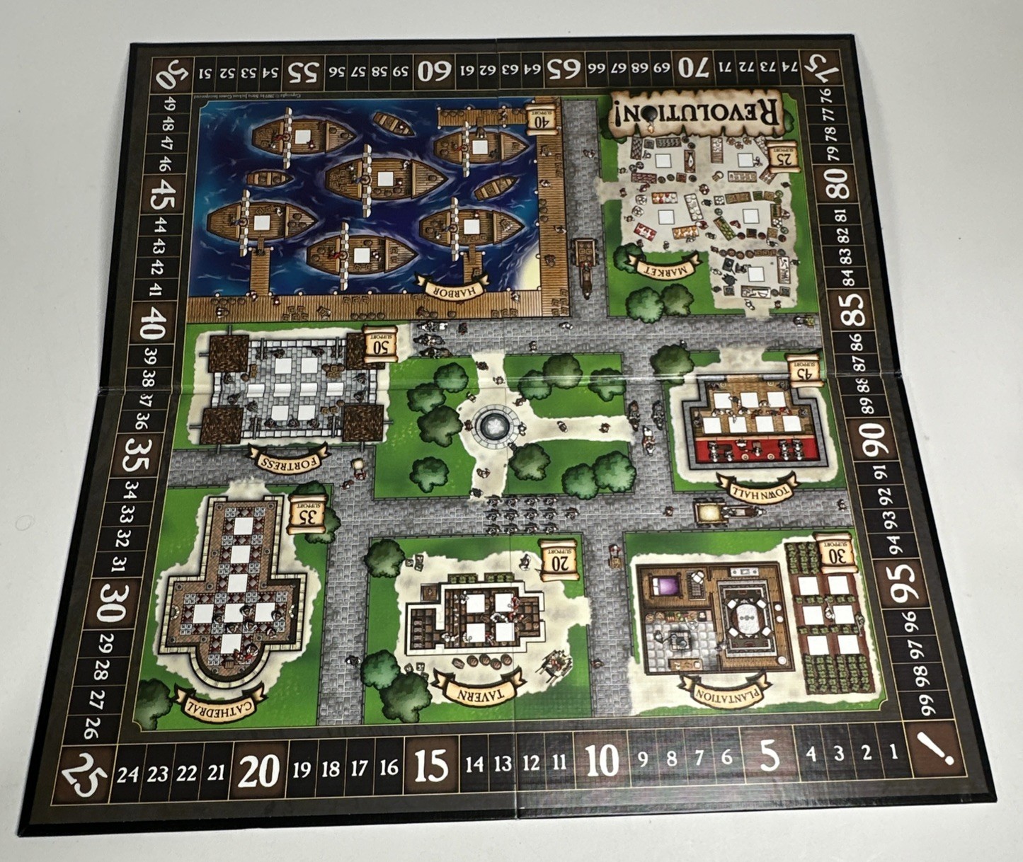 Revolution! Board Game SJG 100% Complete