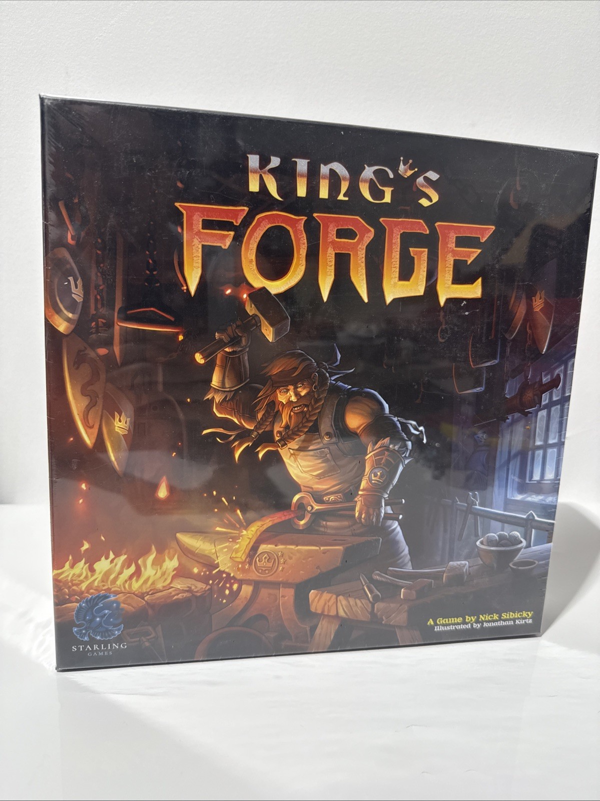 King’s Forge Board Game Sealed 2018 Starling Games Nick Sibicky