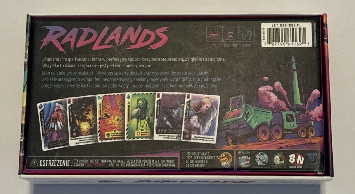 Redlands Daniel Piechnick Edycja Polska Strategy Game Polish Language