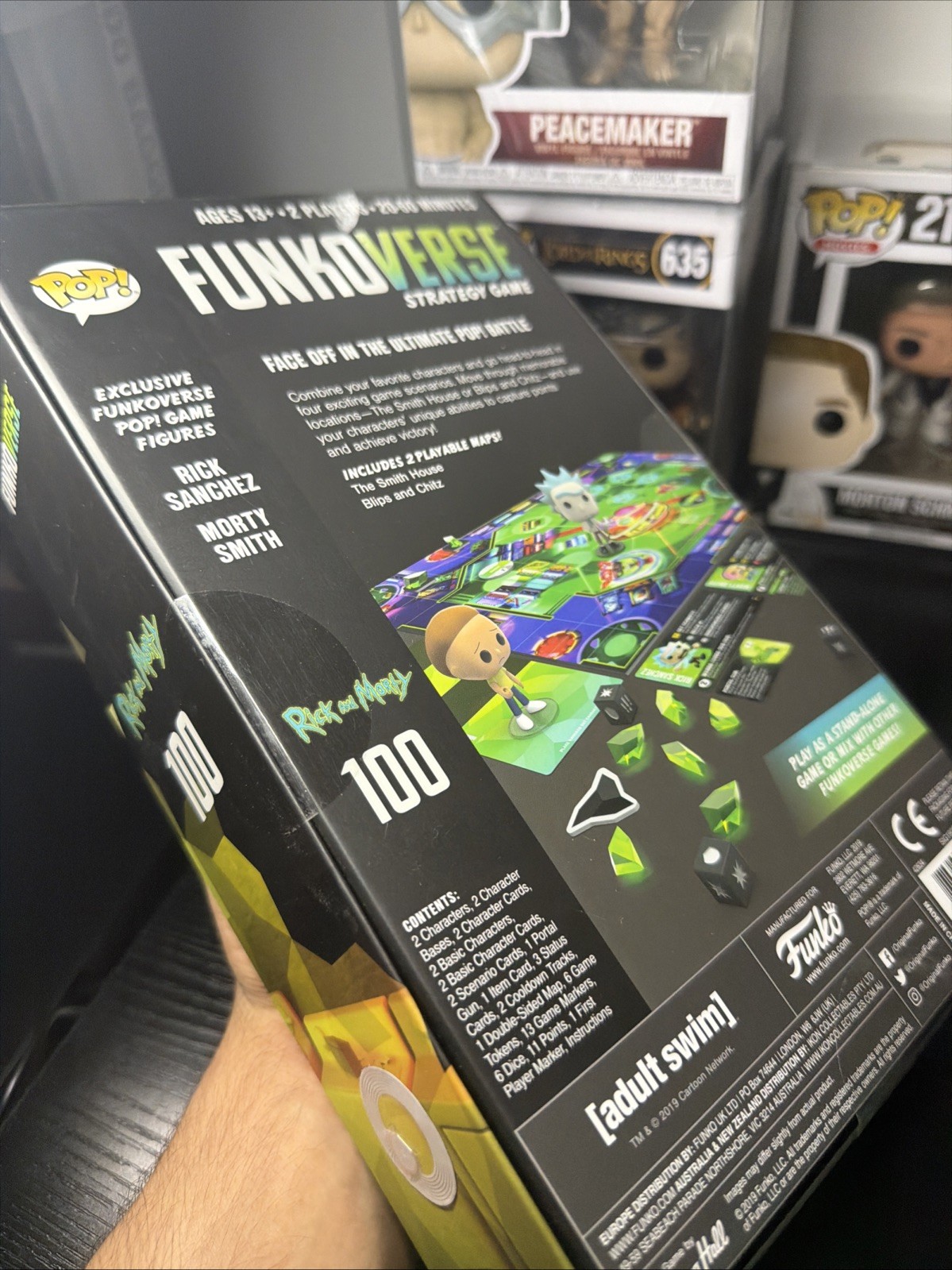 NEW 2-Pack Funko Pop! Funkoverse RICK and MORTY 100 Expandalone Strategy Game