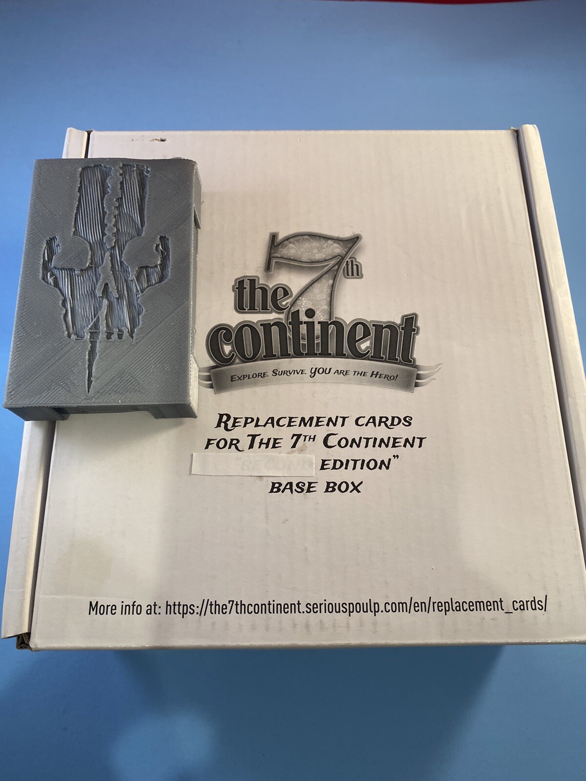 The 7TH CONTINENT Board Game Replacement Cards 2nd Edition Base Box EXTRAS