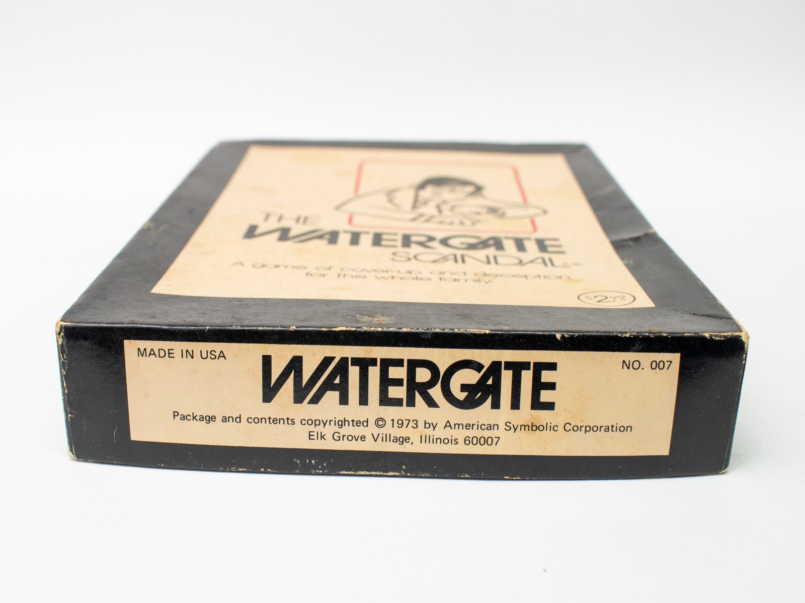 1973 Vintage Watergate Scandal Card Game Mid Century Politics Made in USA