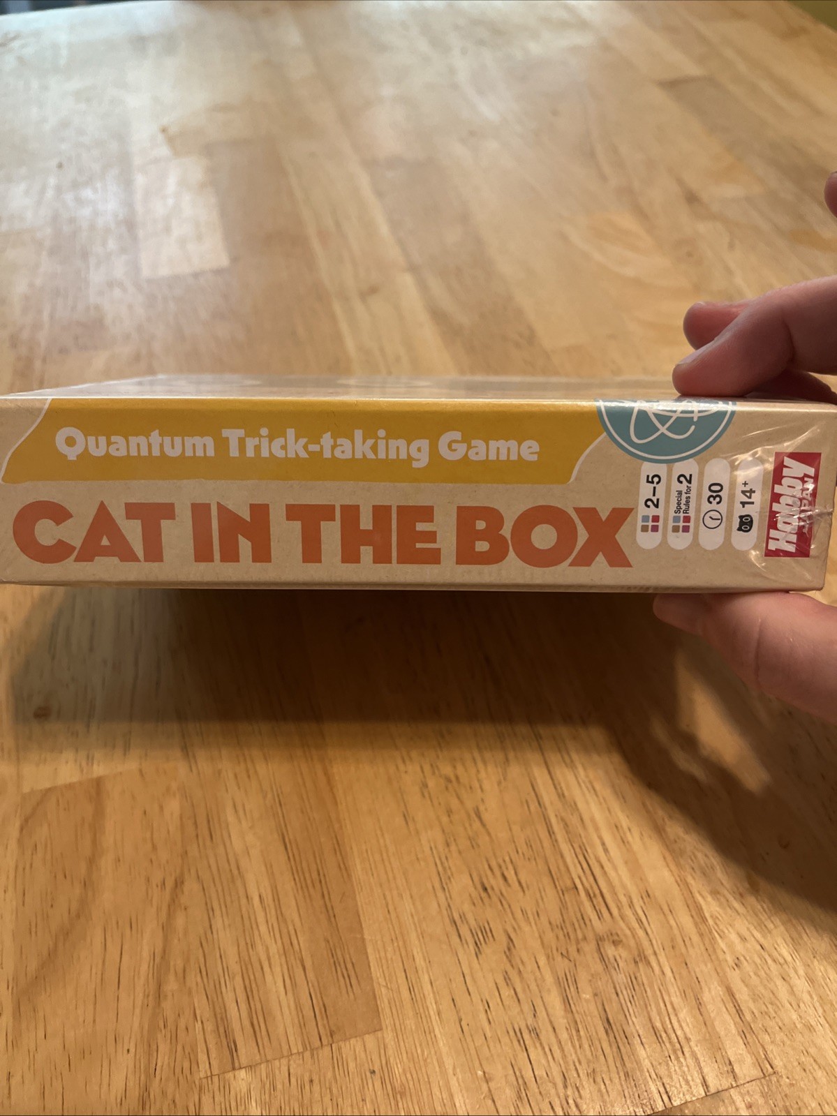 CAT IN THE BOX: Deluxe Edition Quantum Trick-Taking Board Game Bezier Games NEW