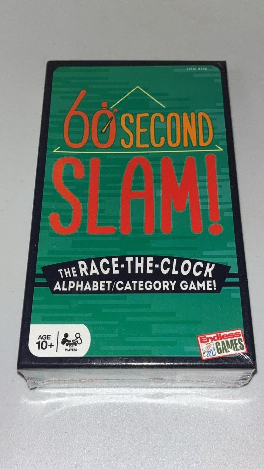 60-Second Slam Card Game by Endless Games New Sealed