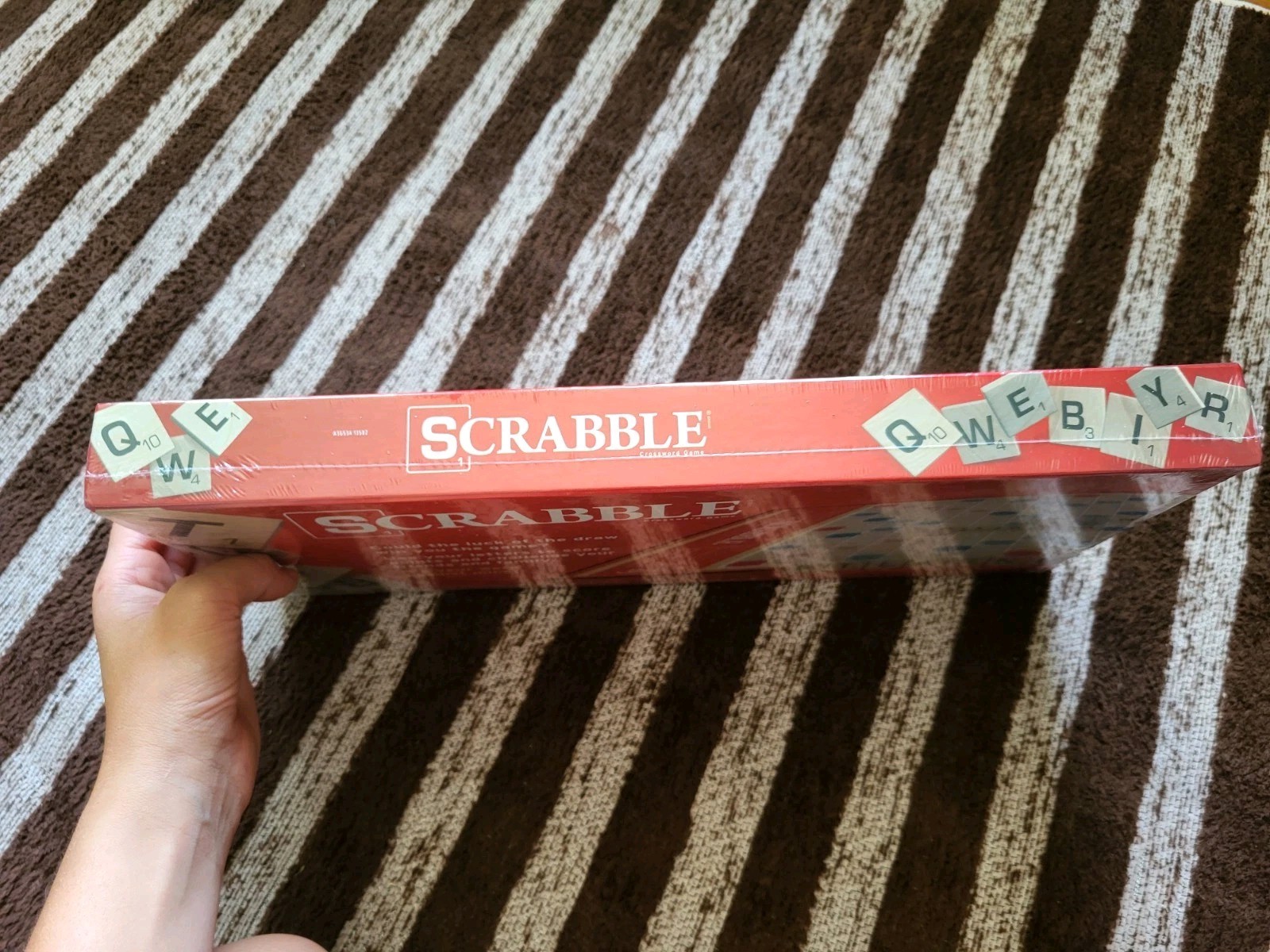 Scrabble Board Game by Hasbro Made in USA Quality Brand New Factory Sealed