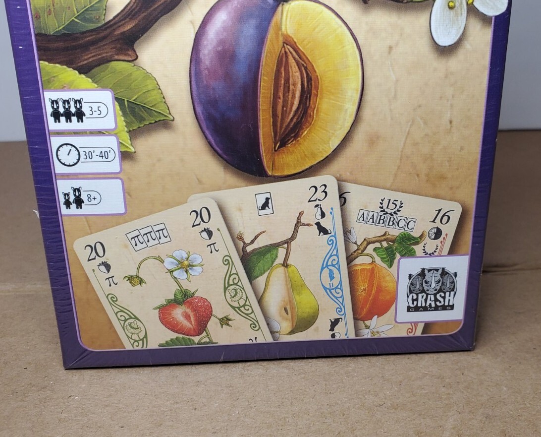 Matthias Cramer Plums Card Game NEW And Sealed 2016 Made By CrashOfGames